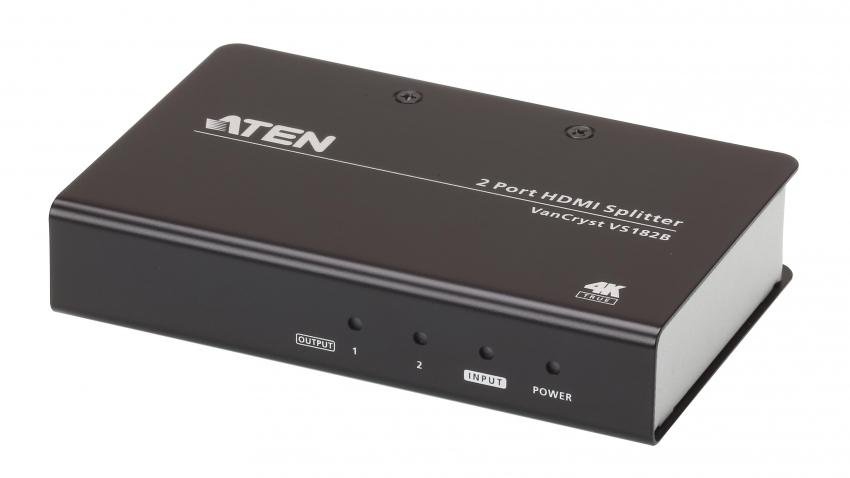 Распределитель ATEN VS182B, 1x2 HDMI