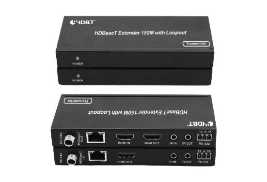 Приемо-передатчик Infobit E150CL HDBaseT (Tx и Rx), HDMI 10,2 Гбит / 150 м для 1080p