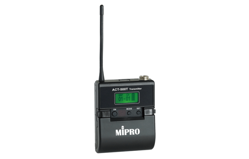 Поясной UHF передатчик (554-626 МГц) Mipro ACT-500T