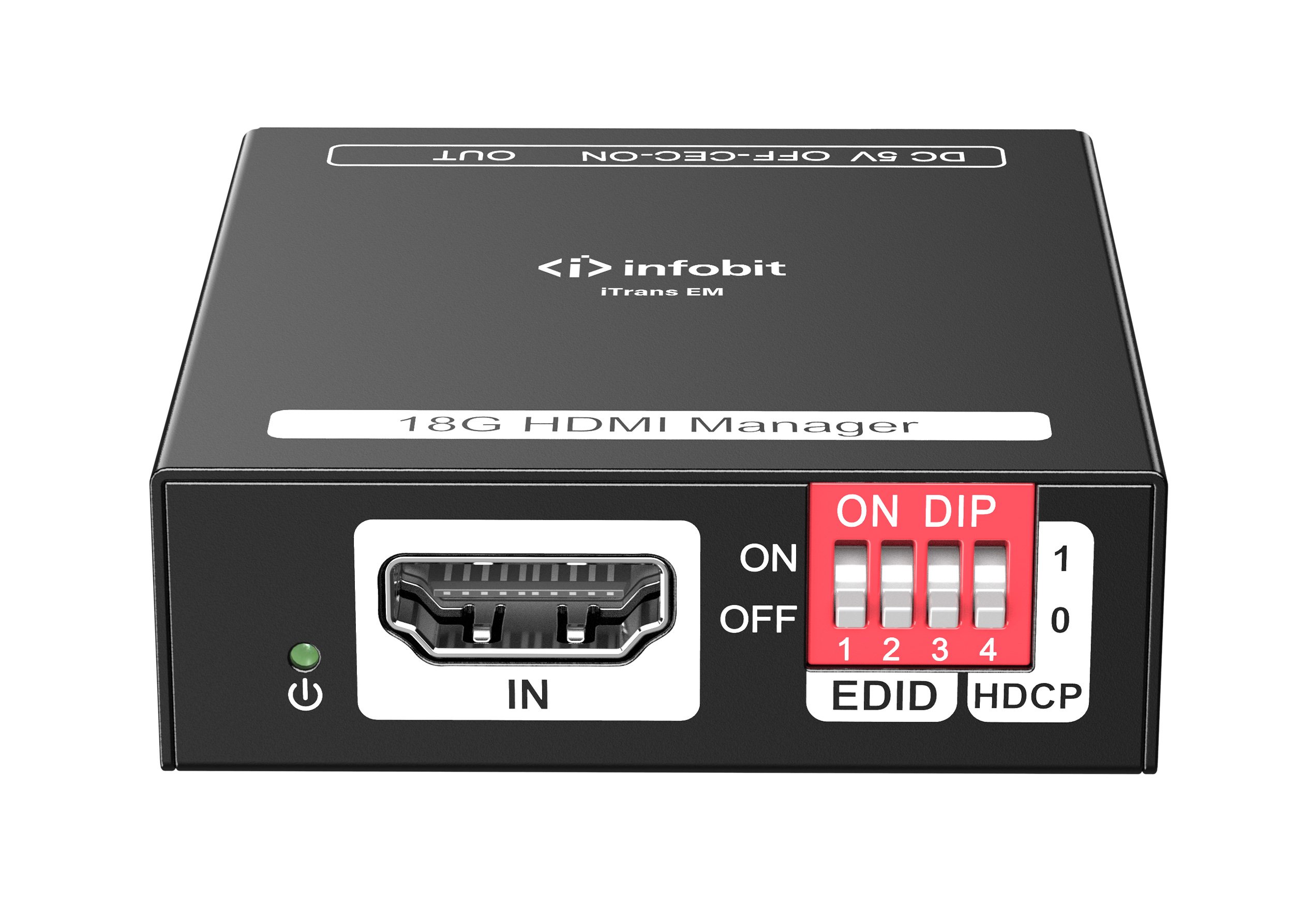 Эмулятор Infobit iTrans EM HDMI 4K60 EDID & HDCP Emulator, processor