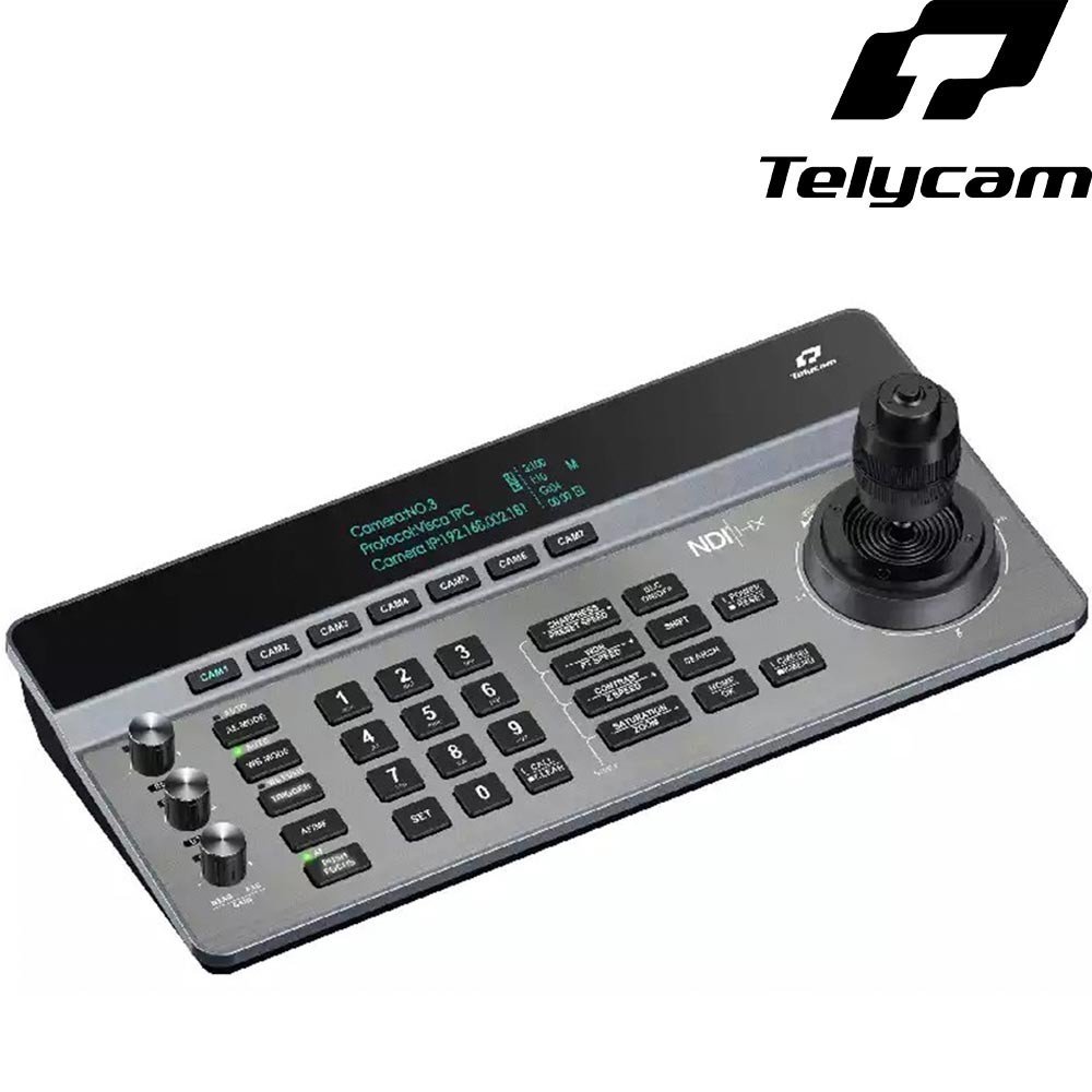 Пульт управления камерами Telycam TLC-50TC(NDI) NDI/IP/Visca Control keyboard