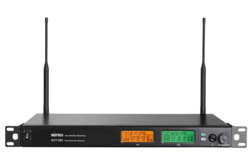 Двухканальный UHF приёмник Mipro ACT-525
