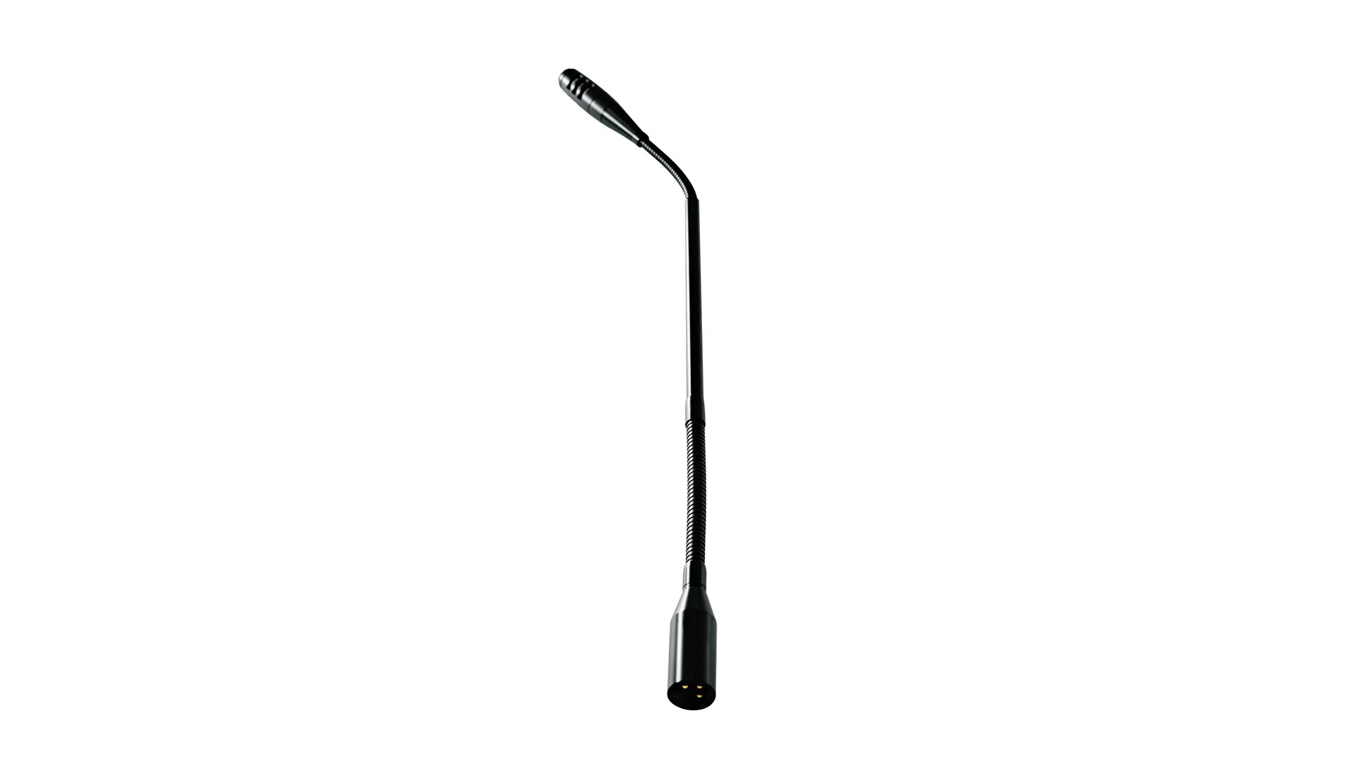 Микрофон с LED индикатором на гибком основании 410 мм Vissonic VIS-M410-R, XLR