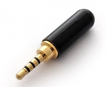 Разъем под пайку mini-Jack 3.5mm (Black) TC173