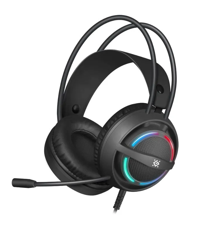 Наушники-гарнитура игровые Defender Dexter черный