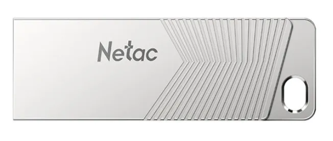 USB Флеш 128GB 3.2 Netac UM1 NT03UM1N-128G-32PN серебристый