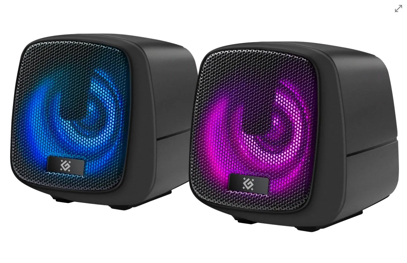 Компактная акустика 2.0 Defender J2 черный