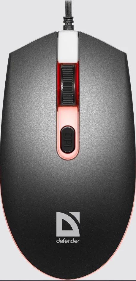 Мышь проводная Defender Dot MB-986 черный