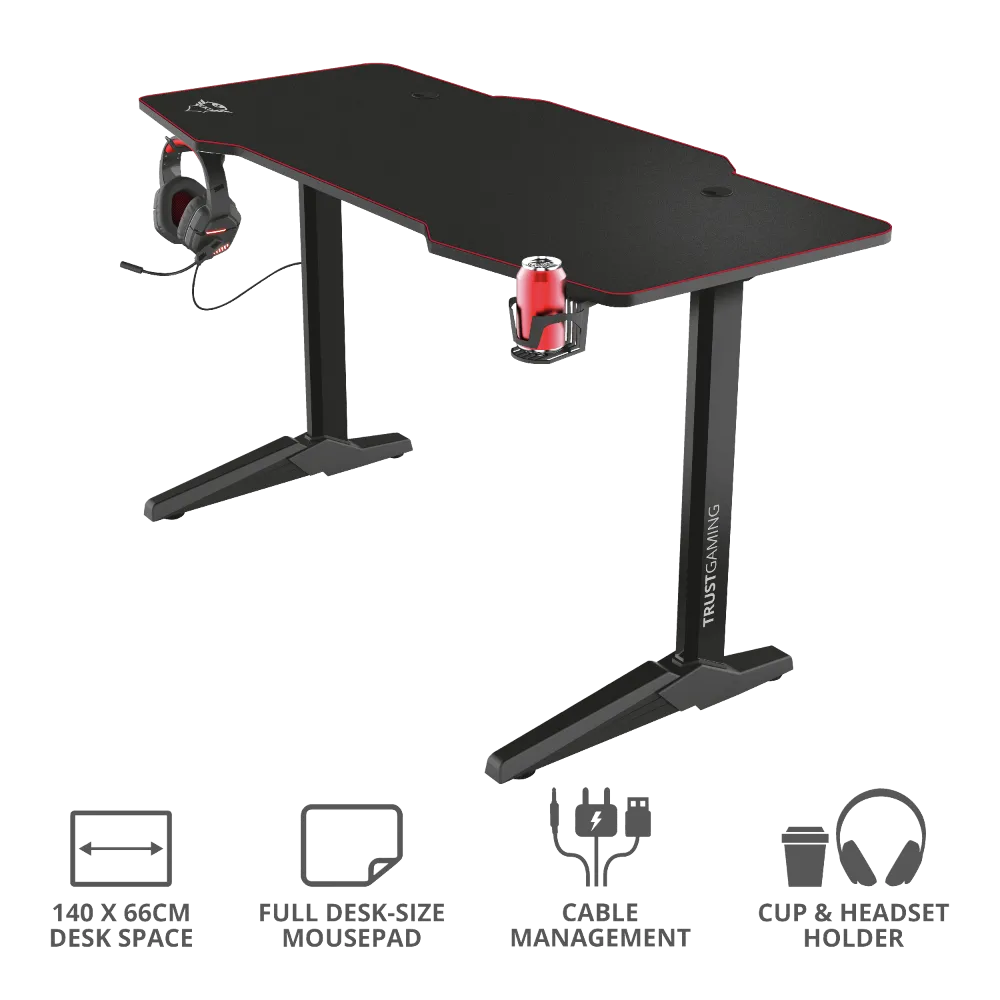 Компьютерный стол Trust  GXT 1175 IMPERIUS