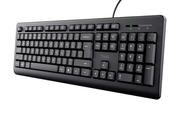 Клавиатура проводная Trust Primo 23880 черный