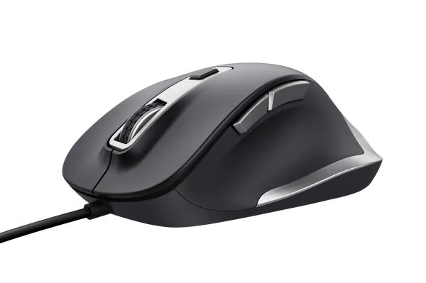 Мышь проводная Trust Fyda 24728 черный