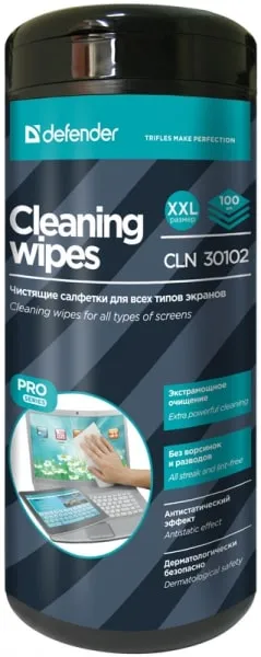Чистящее ср-во для техники IT Defender CLN 30102 Pro 100 шт,туба