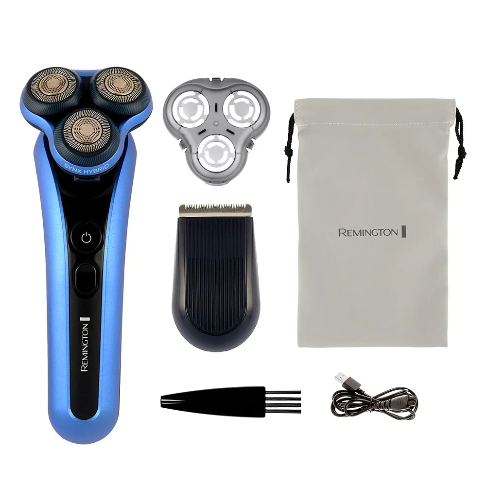 Электробритва роторная Remington XR1775 голубой/черный