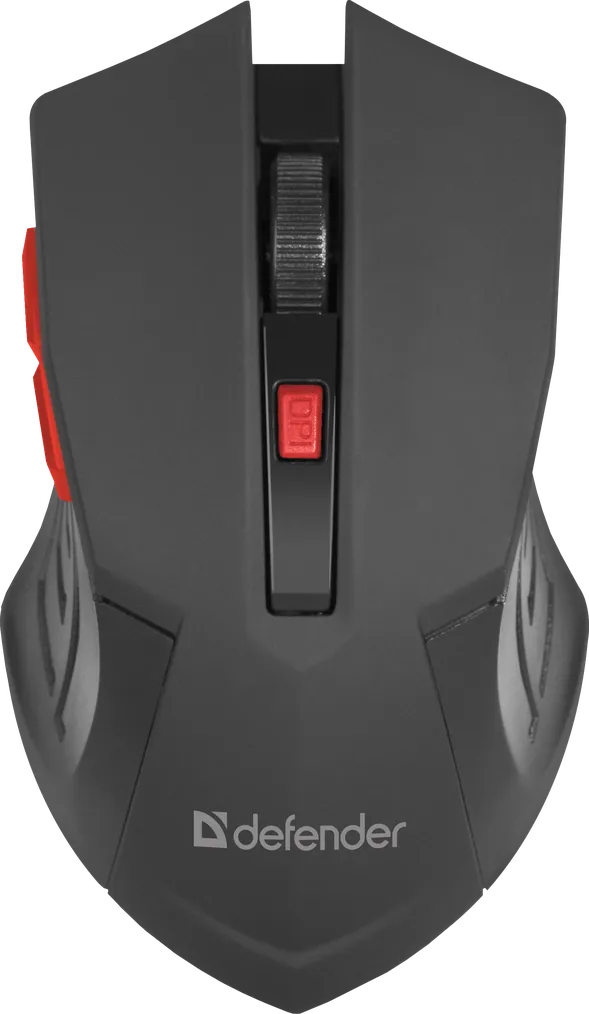 Мышь беспроводная Defender Accura MM-275 черный-красный