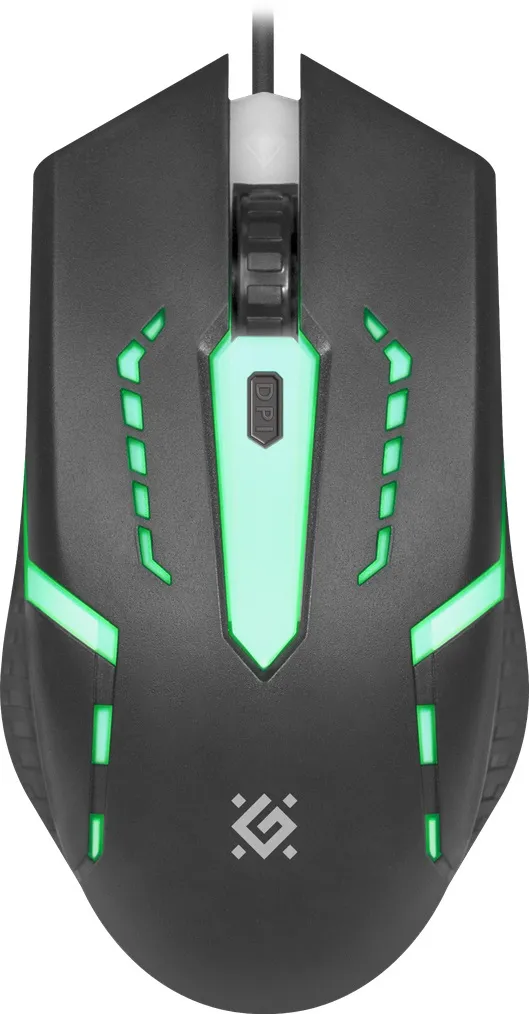 Мышь проводная Defender Flash MB-600L 7цветов подсветки