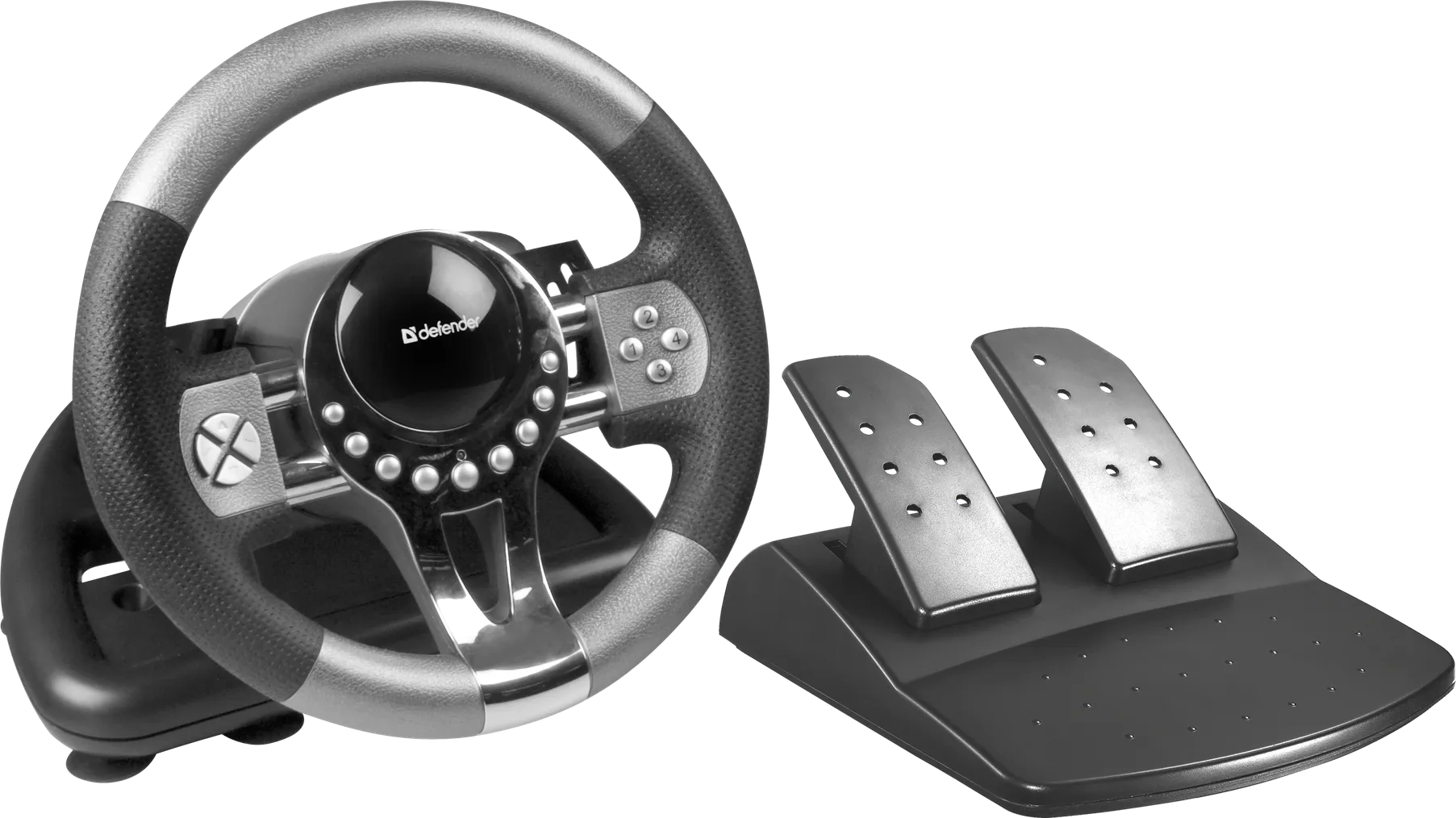 Руль игровой Defender FORSAGE GTR USB