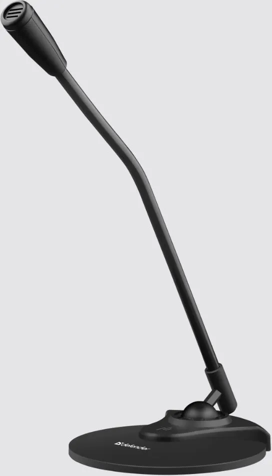 Микрофон компьютерный Defender MIC-117 черный, кабель 1,8 м