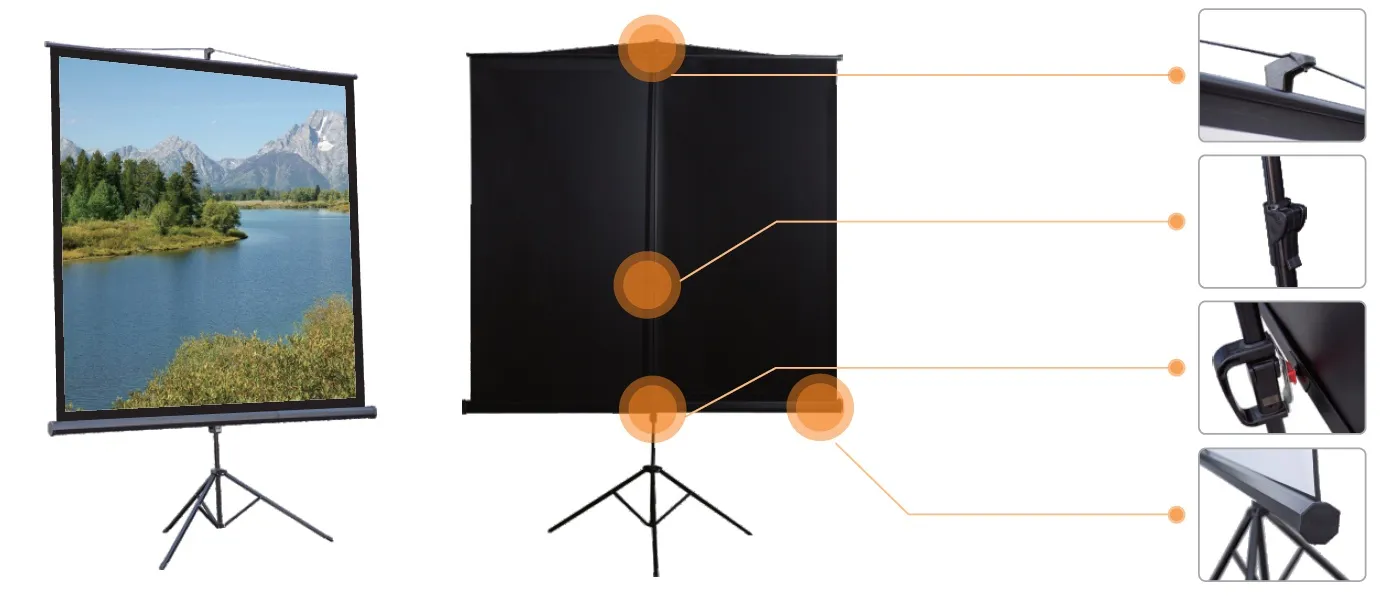 Экран на треноге Mr.Pixel ECO 96