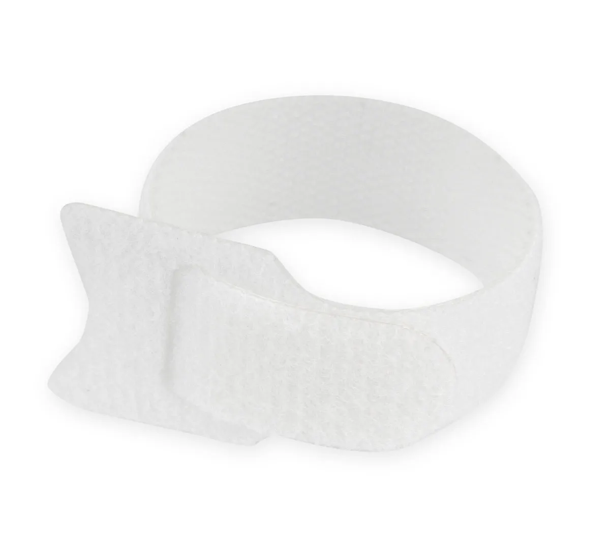 Хомуты-липучки Cablexpert на основе ленты Velcro® 145 x 11 мм, белые (12 шт.)