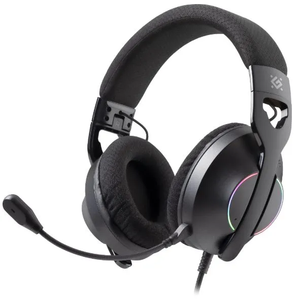 Наушники-гарнитура игровые Defender Weaver черный