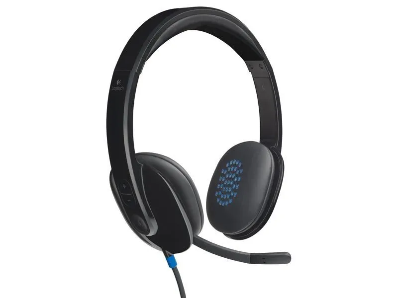 Наушники-гарнитура Logitech Headset H540 USB черный
