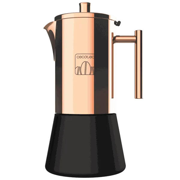 Кофеварка гейзерная Cecotec Moking 400 бронза