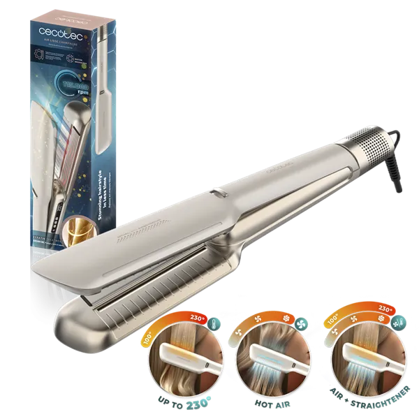 Выпрямитель Cecotec AirLisse Champagne бежевый