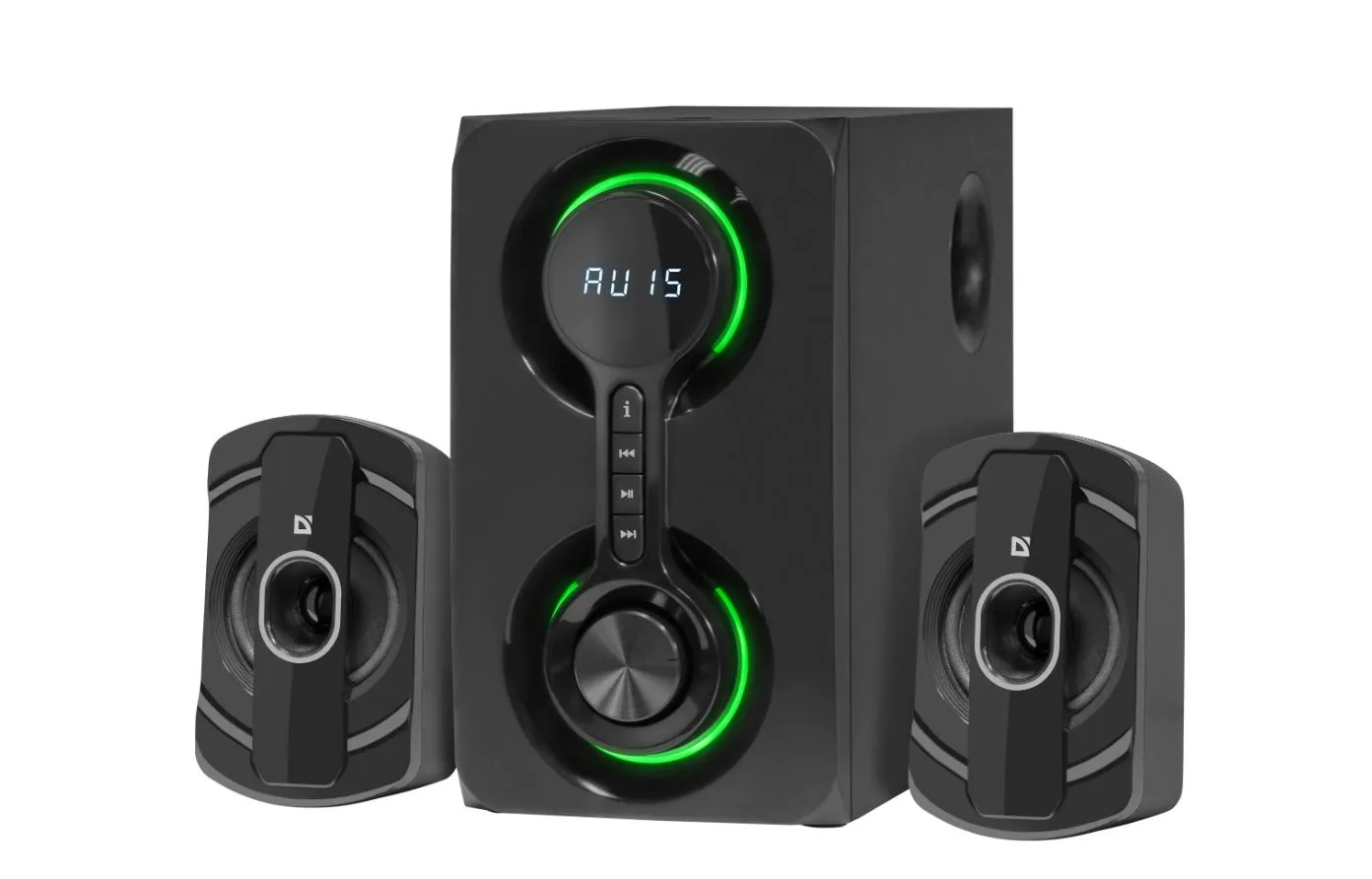 Компактная акустика 2.1 Defender eclipse, черный
