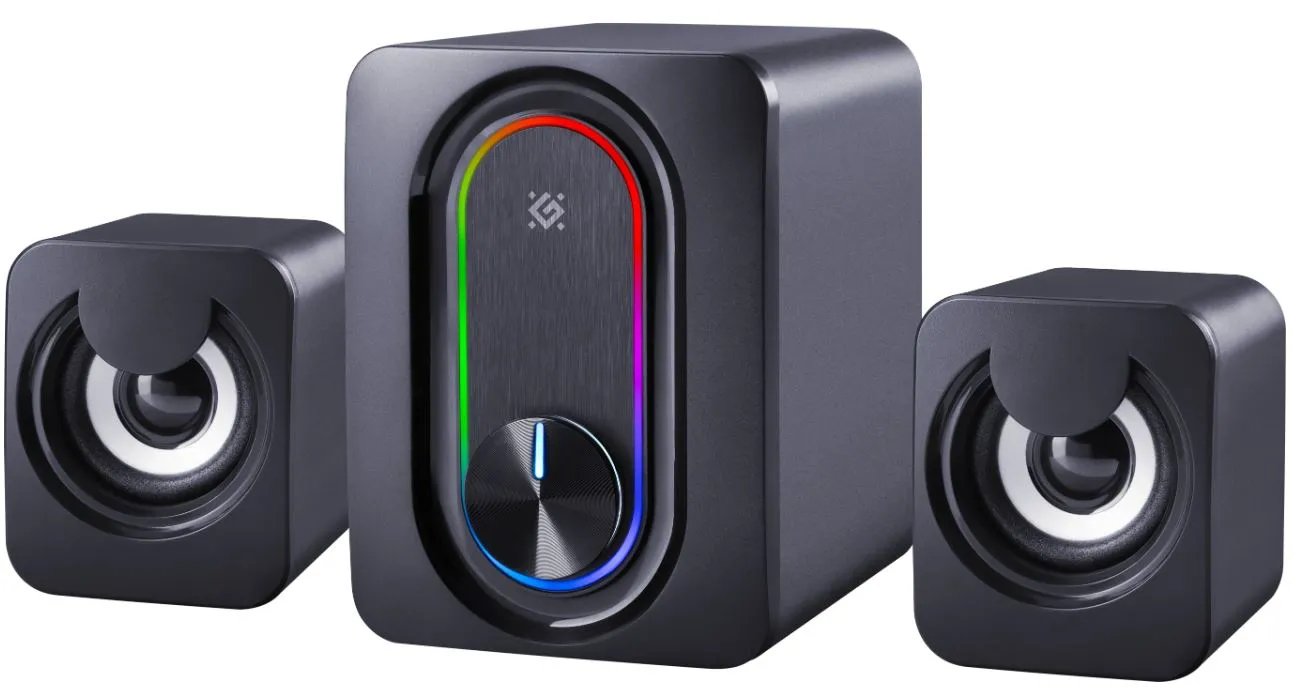 Компактная акустика 2.1 Defender V14 черный