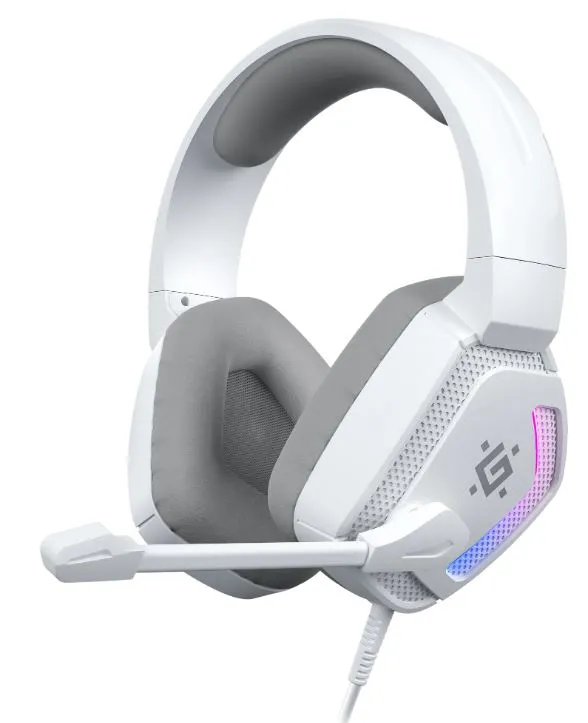 Наушники-гарнитура игровые Defender Espanto белый