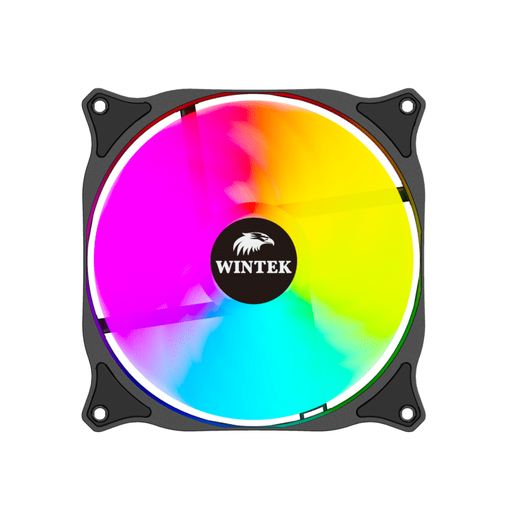 Вентилятор для корпуса Wintek M11-B-14 ARGB, 14 см, 6 pin
