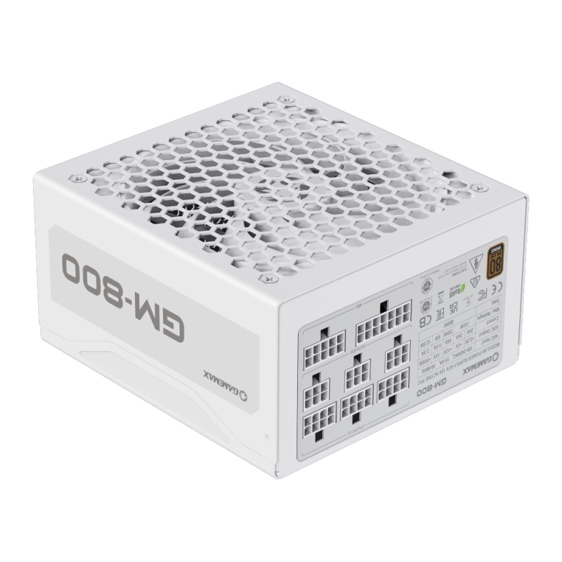 Блок питания Gamemax GM-800 White, 80+ Bronze
