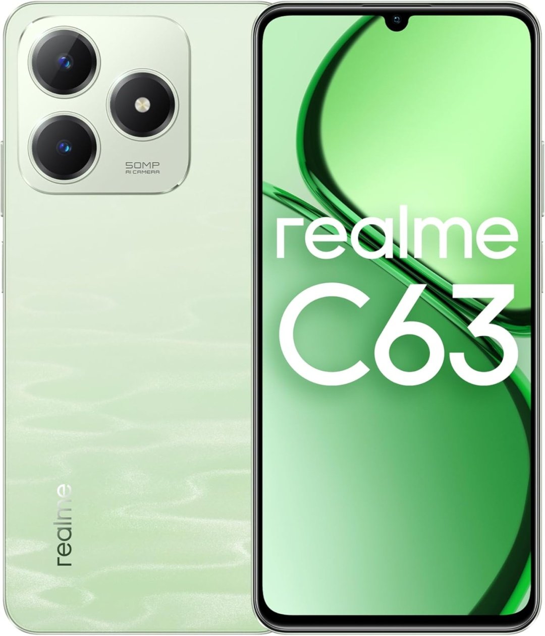 Смартфон Realme C63 6/128GB зеленый