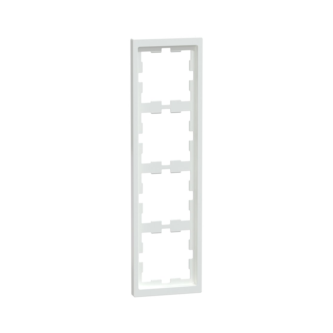 Рамка MERTEN MTN4040-6535 D-Life 4 постовая белый лотос