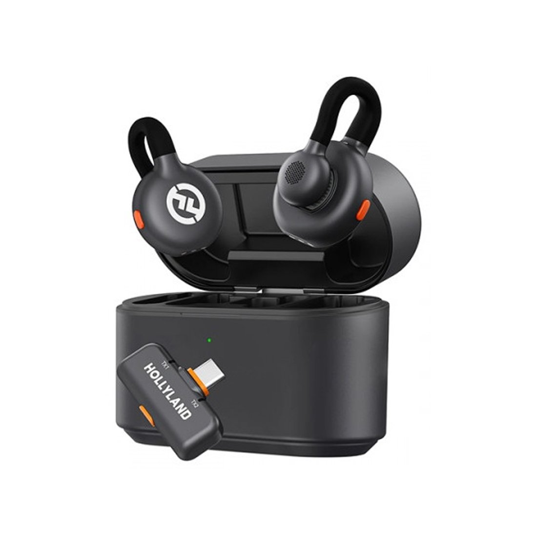 Петличный микрофон Hollyland Lark M2S Duo Черный