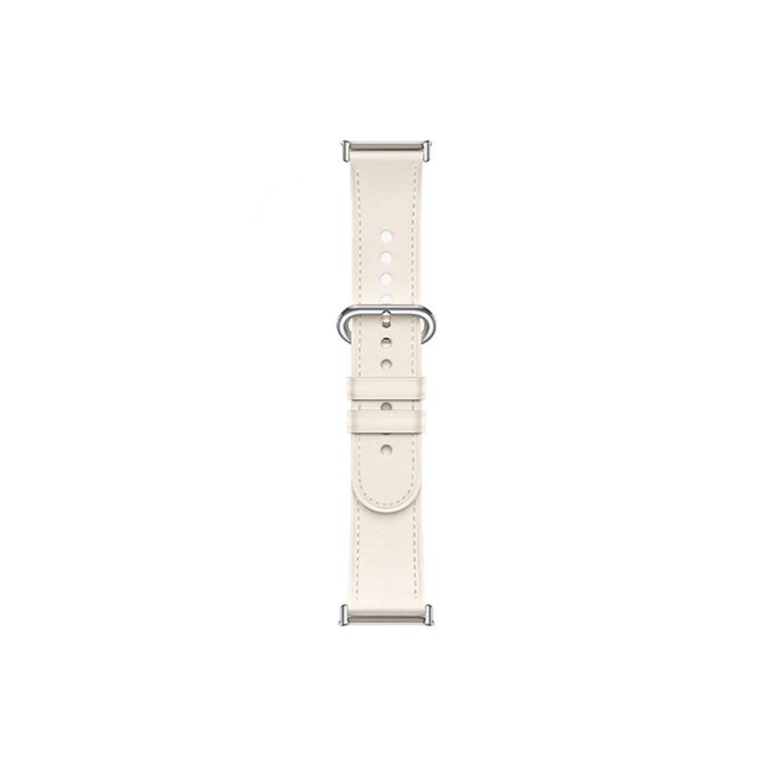 Кожаный сменный браслет Xiaomi Leather Quick Release Strap Cream white