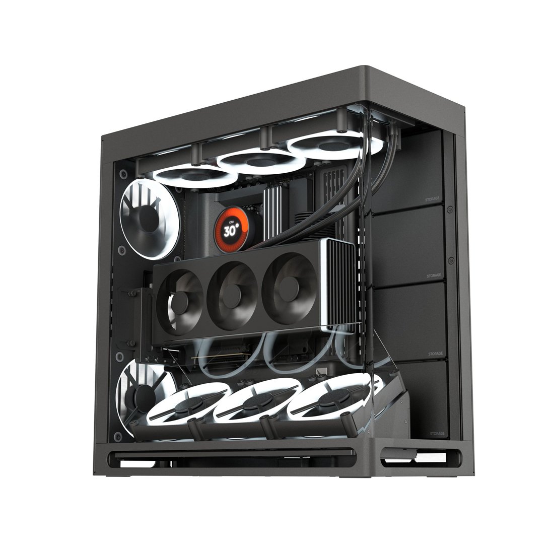 Компьютерный корпус HAVN HS 420 VGPU BK без Б/П