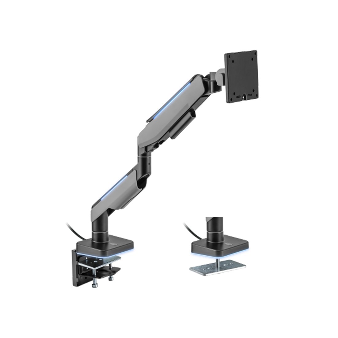 Настольный кронштейн с газлифтом XG MGG-1749 grey для 1 монитора (17