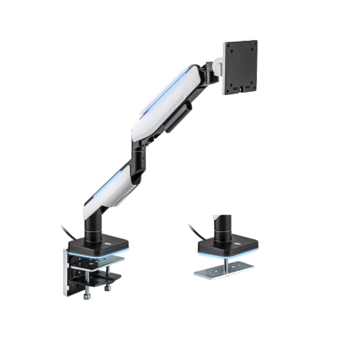 Настольный кронштейн с газлифтом XG MGG-1749 white для 1 монитора (17