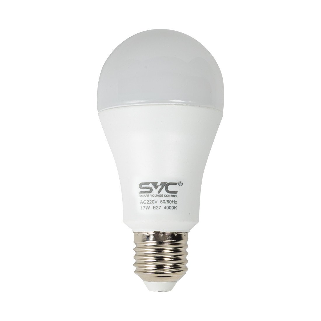 Лампа светодиодная SVC LED A60-17W-E27-4000K Нейтральный