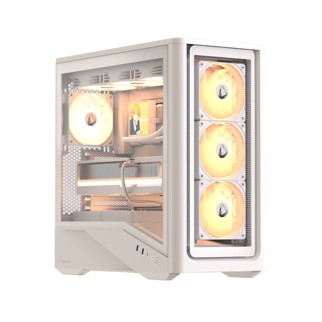 Компьютерный корпус Formula V Air Power G9 DUO SA White без Б/П