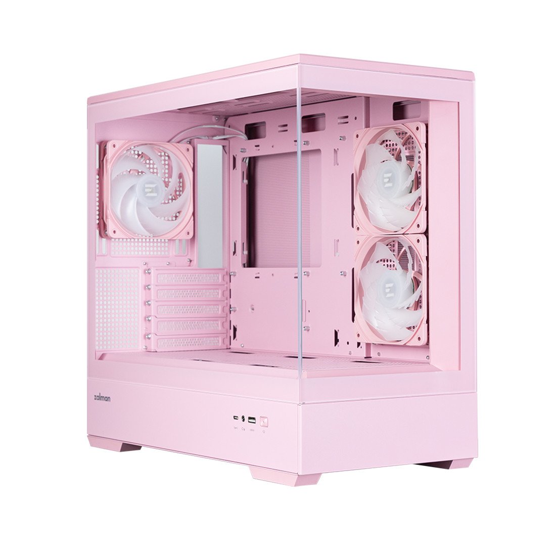 Компьютерный корпус Zalman P30 PINK V2 без Б/П