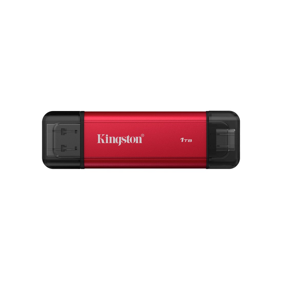 Внешний SSD диск Kingston 1TB Dual Portable Красный