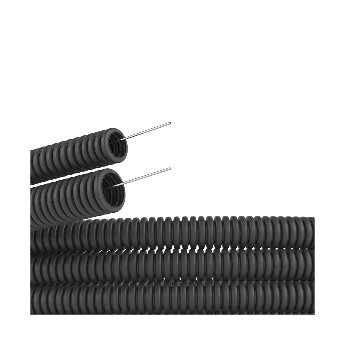 Труба ПВХ гибкая гофрированная DKC 91920B 20мм черный