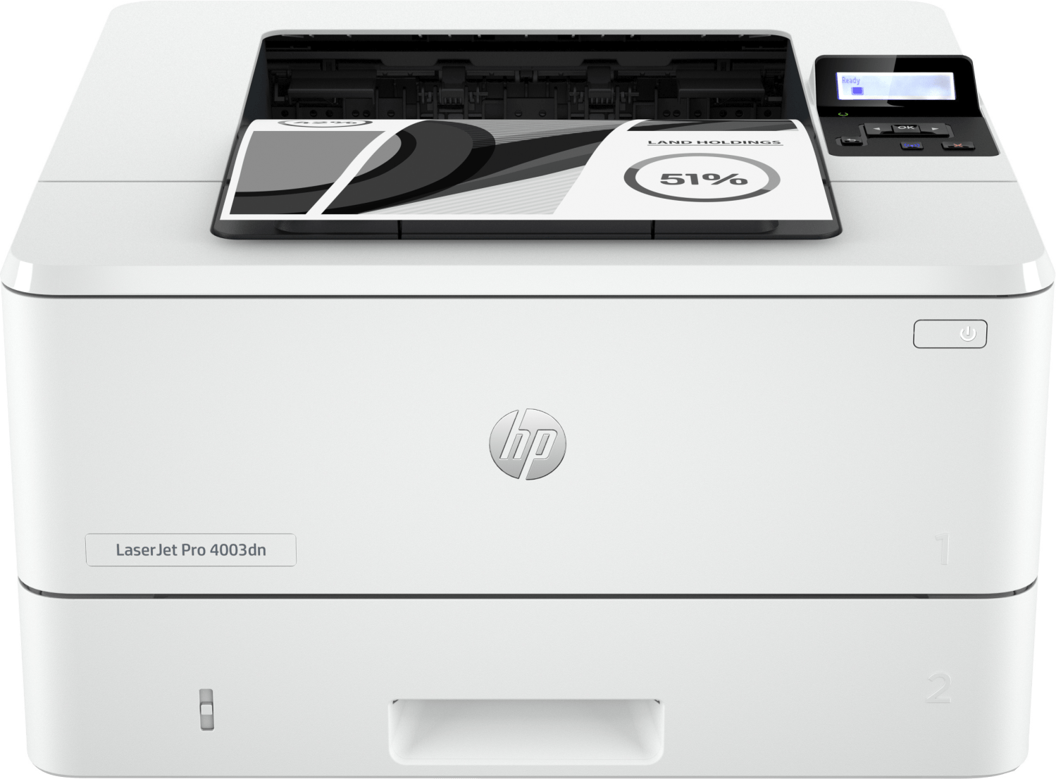Принтер HP LaserJet Pro 4003dn (A4), 40 ppm, 256MB, 1.2 MHz, tray 100+250 pages, USB+Etherneti, Print Duplex, Duty - 80K pages