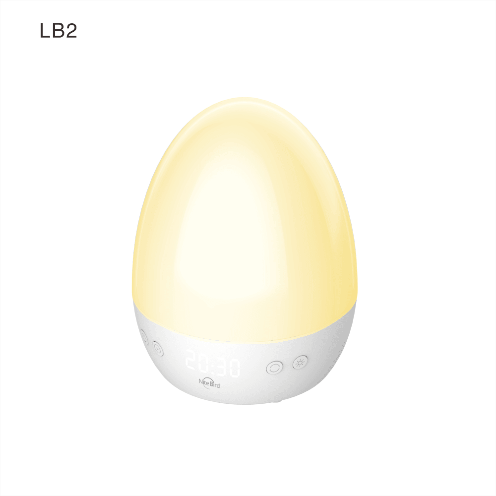 Часы-ночник с будильником Nitebird Baby Night Light