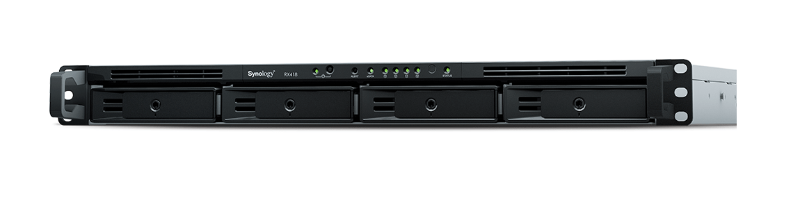 Модуль Synology RX418 1U 4-х дисковый для увеличения дисковой емкости