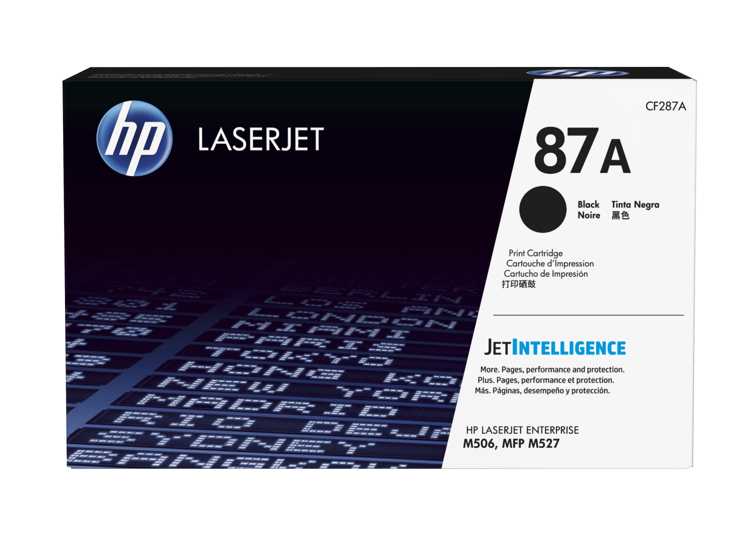 HP HP 87A Black LaserJet Toner Cartridge для HP LaserJet M506/ M501/M527 /E50045/ E52545