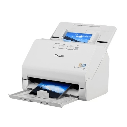Сканер imageFORMULA RS40 (Photo, протяжный, цветной, двусторонний, ч/б 40стр./мин, цвет 30стр./мин, 40 фото/мин, DADF 60 листов (80 г/м), 600 dpi, USB2.0, A4)