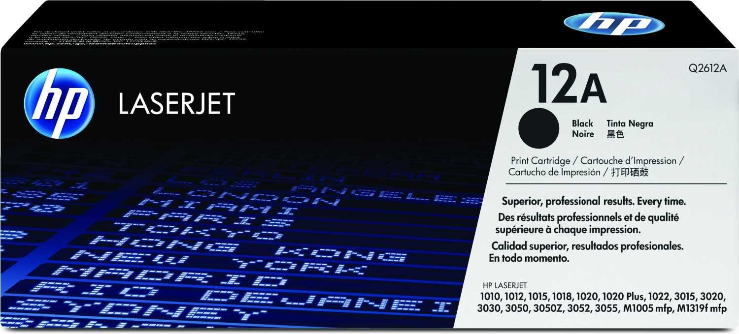 Картридж HP LaserJet Print Crtg HP LJ 1010 Series для HP LaserJet 1010/1012/1015/1018/1020/1022/3015/3020/3030/3050/3052/3055/M1005 MFP/M1319 MFP